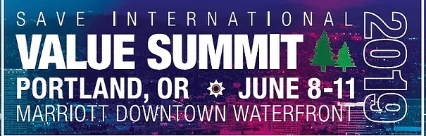 SAVE Value Summit 2019